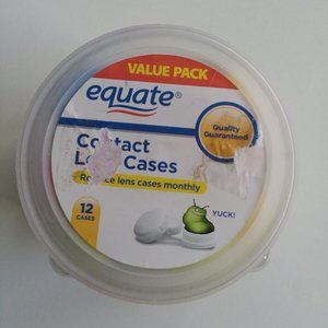 Equate Contact Lens Cases (12 Cases)